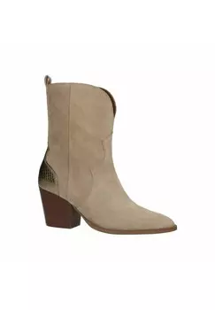 Ковбойские/байкерские ботильоны MIT DETAILS Manfield, серо-коричневый