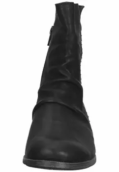 Ковбойские/байкерские ботильоны Think!, черный