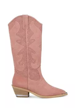 Ковбойские/байкерские ботинки BOTA PLANA Alma en Pena, цвет rosa