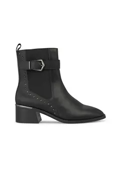 Ковбойские/байкерские ботинки по щиколотку Alma en Pena, антрацит