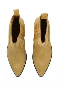 Ковбойские/байкерские ботинки по щиколотку Apple of Eden, бежевый