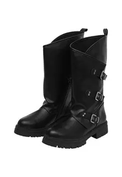 Ковбойские/байкерские ботинки по щиколотку ARRICCIATO EFFETTO Calliope, черный