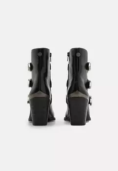 Ковбойские/байкерские ботинки по щиколотку Buffalo, черный