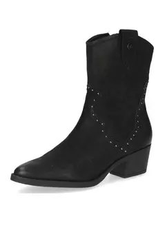 Ковбойские/байкерские ботинки по щиколотку Caprice, черный