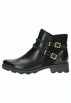 Ковбойские/байкерские ботинки по щиколотку Caprice, черный