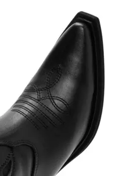 Ковбойские/байкерские ботинки по щиколотку Derimod, черный