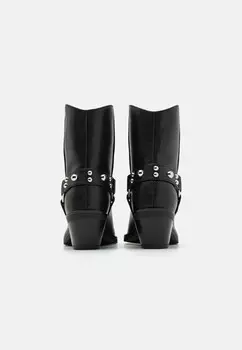 Ковбойские/байкерские ботинки по щиколотку Even&Odd, черный