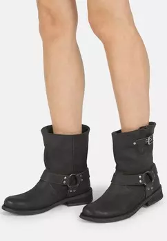 Ковбойские/байкерские ботинки по щиколотку Felmini, темно-серый