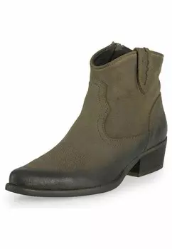 Ковбойские/байкерские ботинки по щиколотку Felmini, зеленый