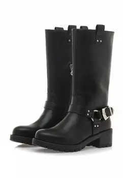 Ковбойские/байкерские ботинки по щиколотку Maria Mare, черный