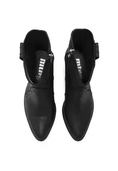 Ковбойские/байкерские ботинки по щиколотку mtng, черный