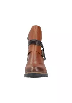 Ковбойские/байкерские ботинки по щиколотку Rieker, коричневый