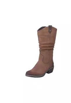Ковбойские/байкерские ботинки по щиколотку Rieker, коричневый