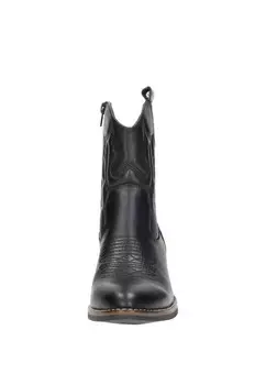 Ковбойские/байкерские ботинки по щиколотку WESTERN SUB55, черный