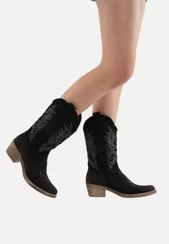 Ковбойские/байкерские ботинки Salinyang, черный