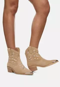Ковбойские/байкерские ботинки VALLEY ALDO, бежевый