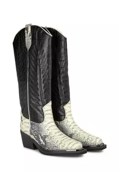 Ковбойские/байкерские сапоги Alma en Pena, белый