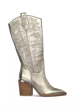 Ковбойские/байкерские сапоги Alma en Pena, бронза
