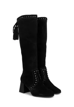 Ковбойские/байкерские сапоги Alma en Pena, черный