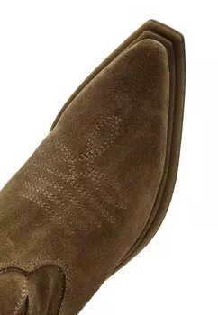 Ковбойские/байкерские сапоги Derimod, коричневый