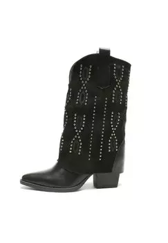 Ковбойские/байкерские сапоги Elara, черный