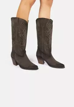 Ковбойские/байкерские сапоги Felmini, серый