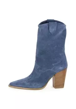 Ковбойские/байкерские сапоги GAIA Evita, темно-синий