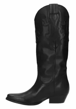 Ковбойские/байкерские сапоги Manfield, черный