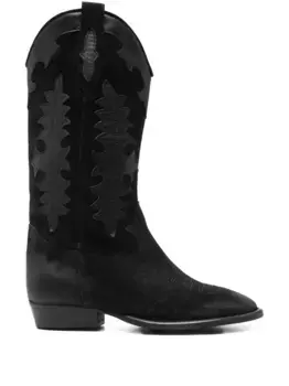 Ковбойские ботинки Gisel Moire, черный