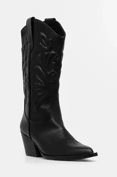Ковбойские полусапоги Answear Lab, черный