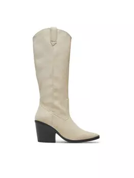 Ковбойские сапоги 15329859 Only, экрю