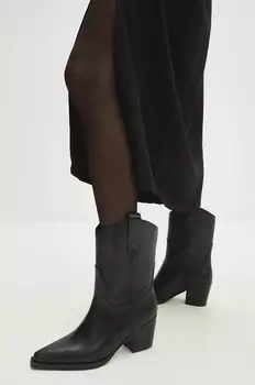 Ковбойские сапоги Answear Lab, черный