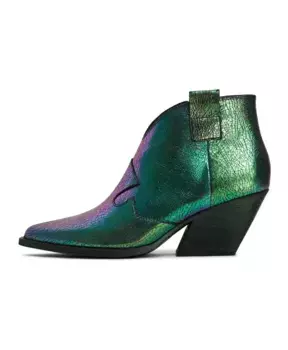 Ковбойские сапоги Cesare Gaspari, зеленый