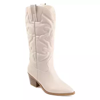 Ковбойские сапоги Chantry до колена Journee, бежевый