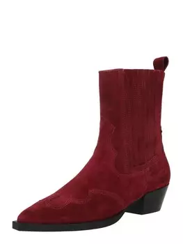 Ковбойские сапоги Copenhagen Cowboy Boots CPH284 x Toni Garrn, бордо