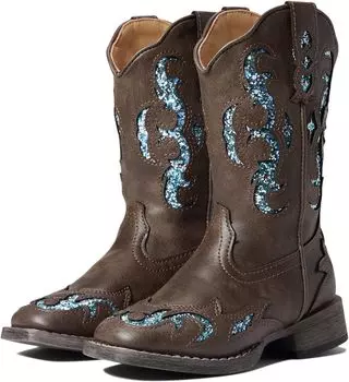 Ковбойские сапоги Glitter Gypsy Roper, коричневый