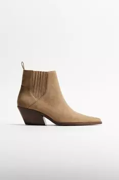 Ковбойские сапоги H&M, бежевый