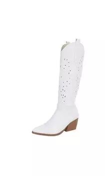 Ковбойские сапоги Ital-Design, белый