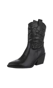 Ковбойские сапоги Ital-Design Western- & Bikerboots, черный
