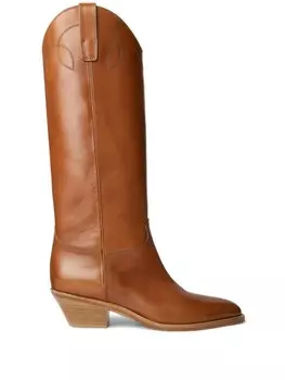 Ковбойские сапоги Jaelynne Ralph Lauren Collection, коричневый