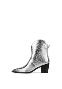 Ковбойские сапоги Lola Casademunt Cowboy Boots, серебряный