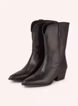 Ковбойские сапоги Mrs & Hugs, черный