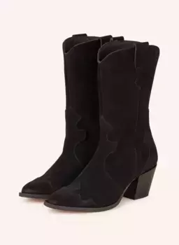 Ковбойские сапоги Mrs & Hugs, черный