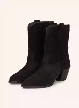 Ковбойские сапоги Mrs & Hugs, черный