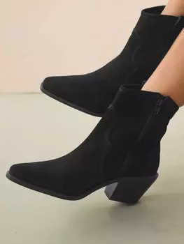 Ковбойские сапоги Next, черный