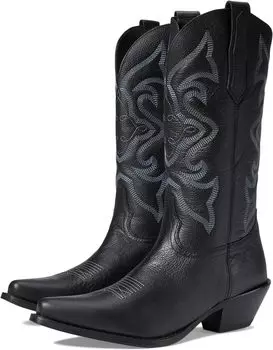 Ковбойские сапоги Out West Dingo, цвет Black Smooth