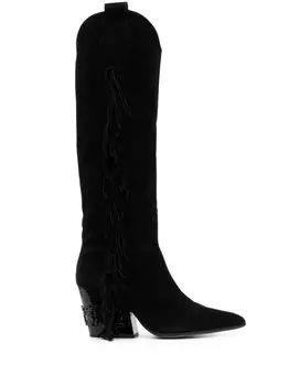 Ковбойские сапоги Philipp Plein, черный