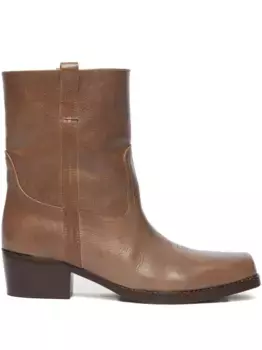 Ковбойские сапоги Ranch Weekend Max Mara, коричневый