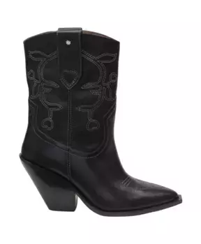 Ковбойские сапоги с острыми носами Fabienne Chapot, черный