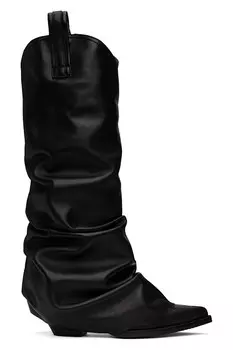 Ковбойские сапоги с укороченным рукавом Mid R13, черный